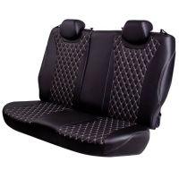 Чехлы Премиум Экокожа Байрон Ромб на Hyundai i40 2012-2019 г.в.