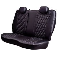 Чехлы Премиум Экокожа Байрон Ромб на Hyundai i40 2012-2019 г.в.