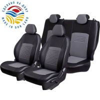 Чехлы Экокожа Турин Классик на Hyundai HD35 -1, 04.2014, Грузовик / Фургон, 1+2 места
