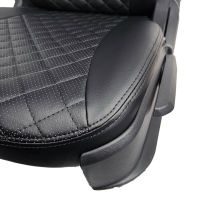 Чехлы Экокожа Ромб на Hyundai Getz 2002-2011 г.в. Чехлы Экокожа Ромб на Hyundai Getz 2002-2011 г.в.