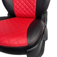 Чехлы Экокожа Ромб на Hyundai Getz 2002-2011 г.в. Чехлы Экокожа Ромб на Hyundai Getz 2002-2011 г.в.